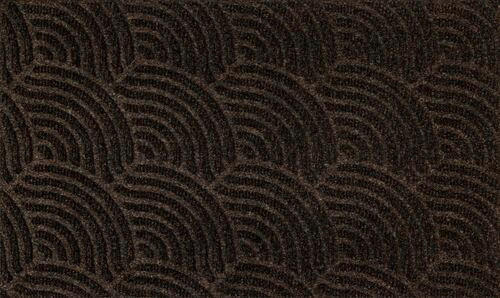 FUßMATTE  45/75 cm  Dunkelbraun  - Dunkelbraun, KONVENTIONELL, Kunststoff/Textil (45/75cm) - wash+dry