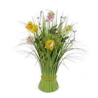 DEKOGRAS  - Pink/Gelb, LIFESTYLE, Kunststoff/Metall (40cm)