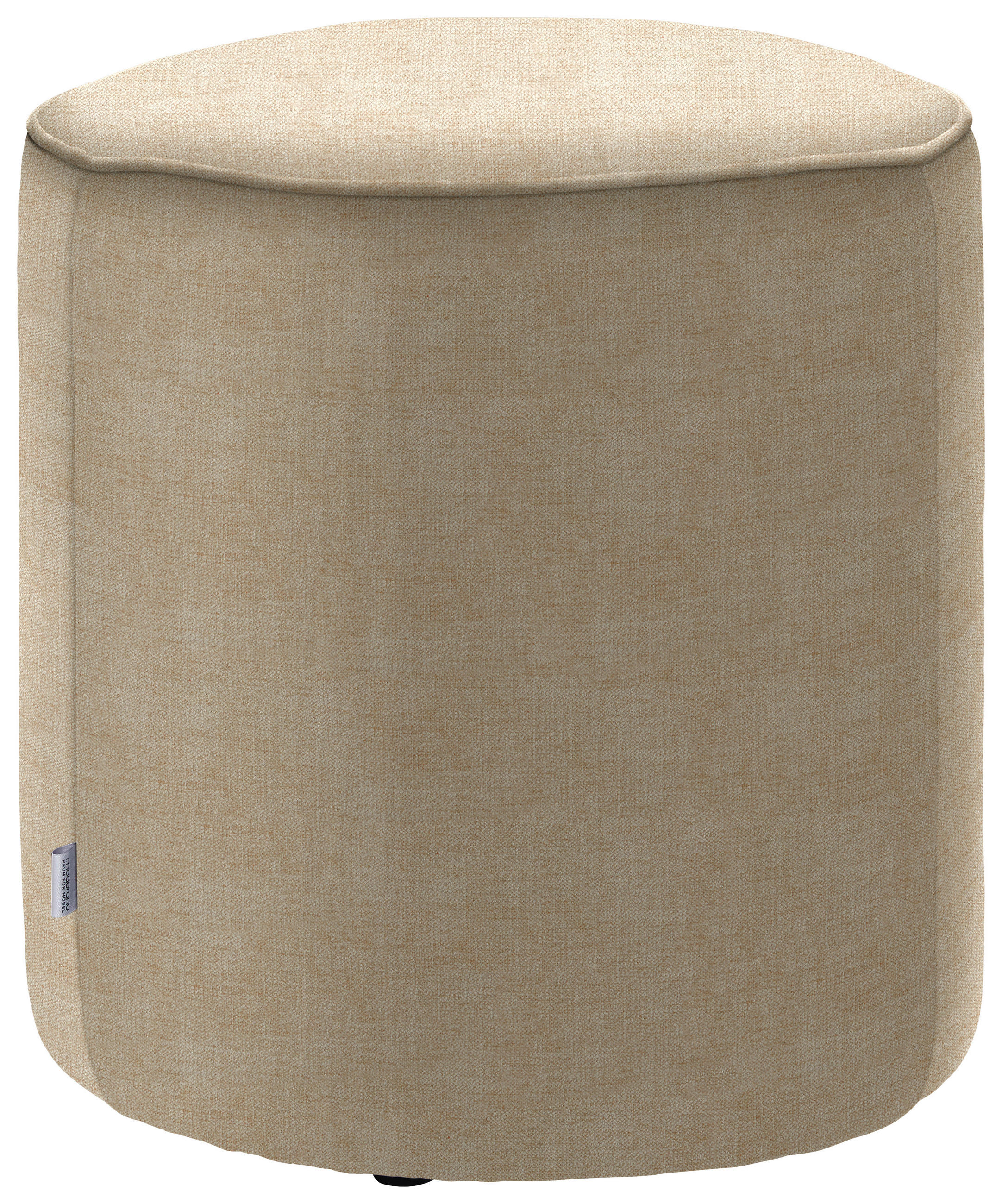 HOCKER in Textil Beige  - Beige, Design, Textil (44/46/44cm) - Belluti