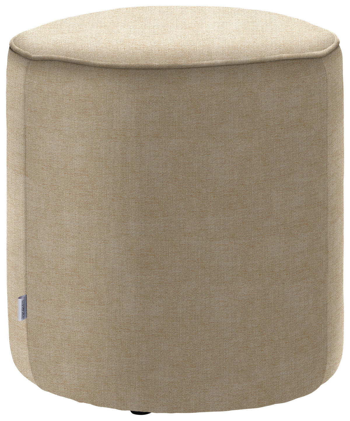 HOCKER in Textil Beige  - Beige, Design, Textil (44/46/44cm) - Belluti