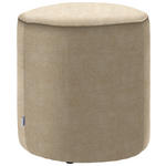 HOCKER in Textil Beige  - Beige, Design, Textil (44/46/44cm) - Belluti