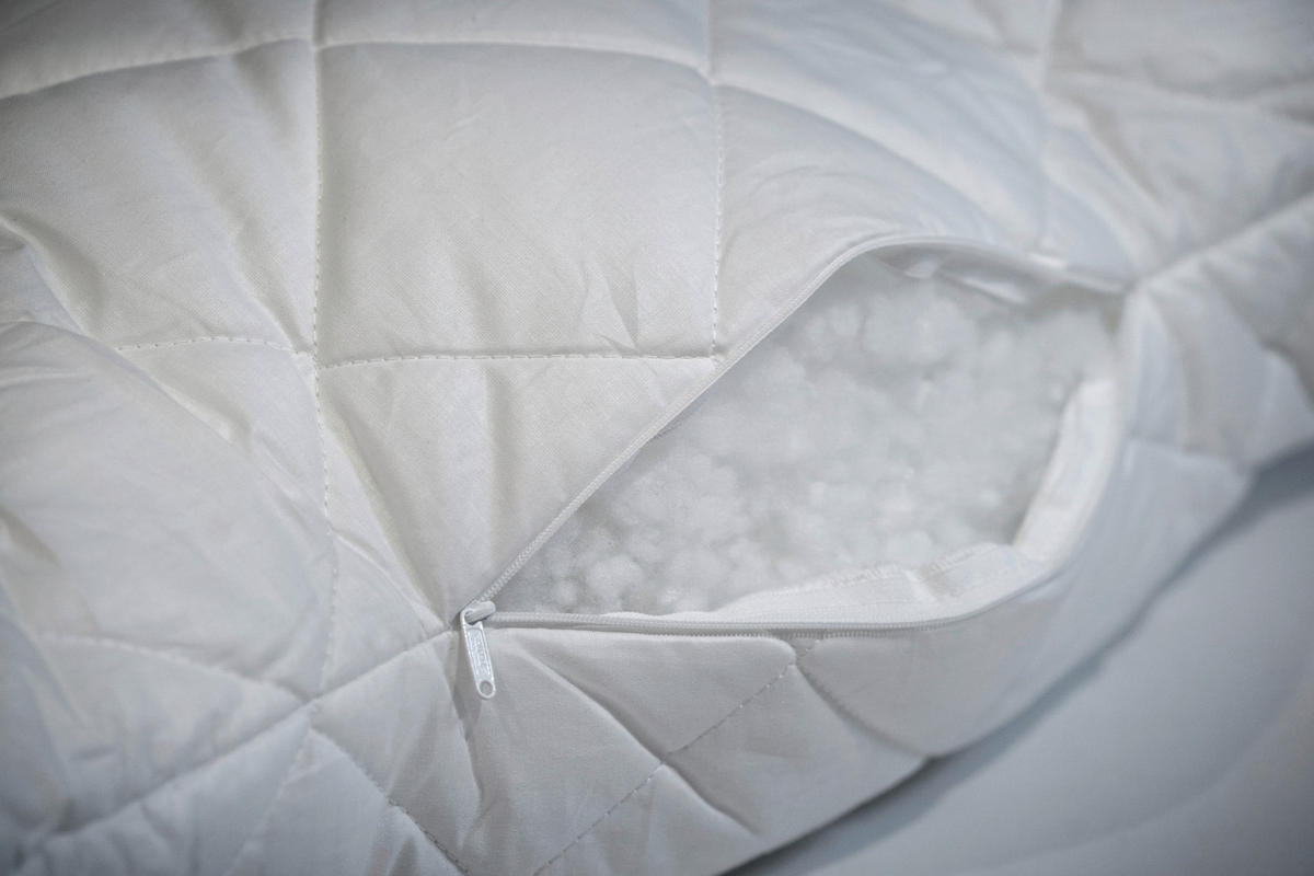 KOPFKISSEN  EcoWell  40/80 cm       - Naturfarben, Basics, Textil (40/80cm) - Beco