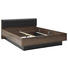 BETT 180/200 cm in Schwarz, Eichefarben - Eichefarben/Schwarz, Design, Holzwerkstoff/Textil (180/200cm) - Carryhome BETT 180/200 cm in Schwarz, Eichefarben - Eichefarben/Schwarz, Design, Holzwerkstoff/Textil (180/200cm) - Carryhome