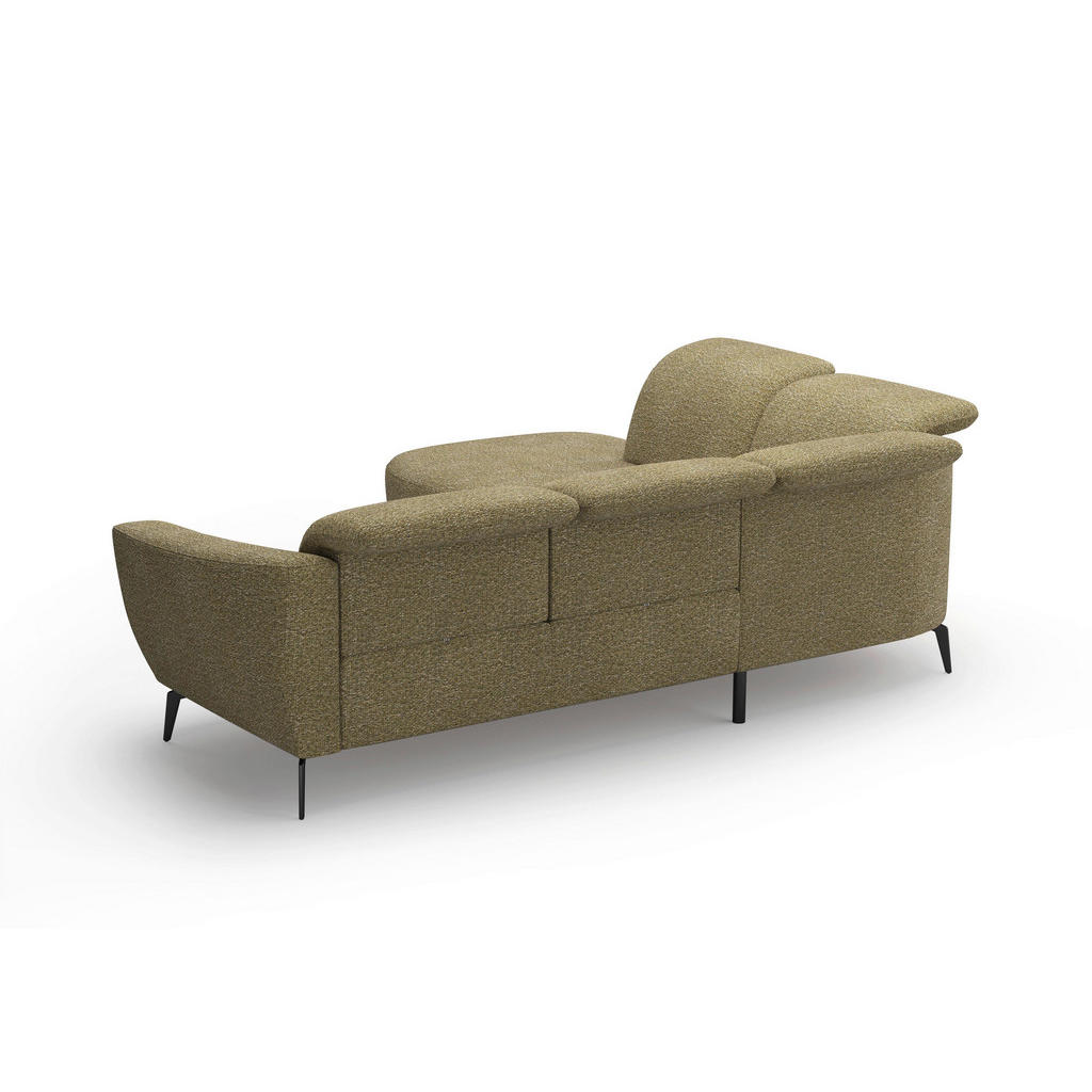 Thumbnail - Sit & More Ecksofa ZOE E, Olivgrün, Textil, 5-Sitzer, L-Form, Ottomane links, 300x267 cm, DGM-Klimapakt, Made in Europe,...