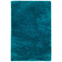 HOCHFLORTEPPICH 80/150 cm My Curacao  - Petrol, Konventionell, Textil (80/150cm)