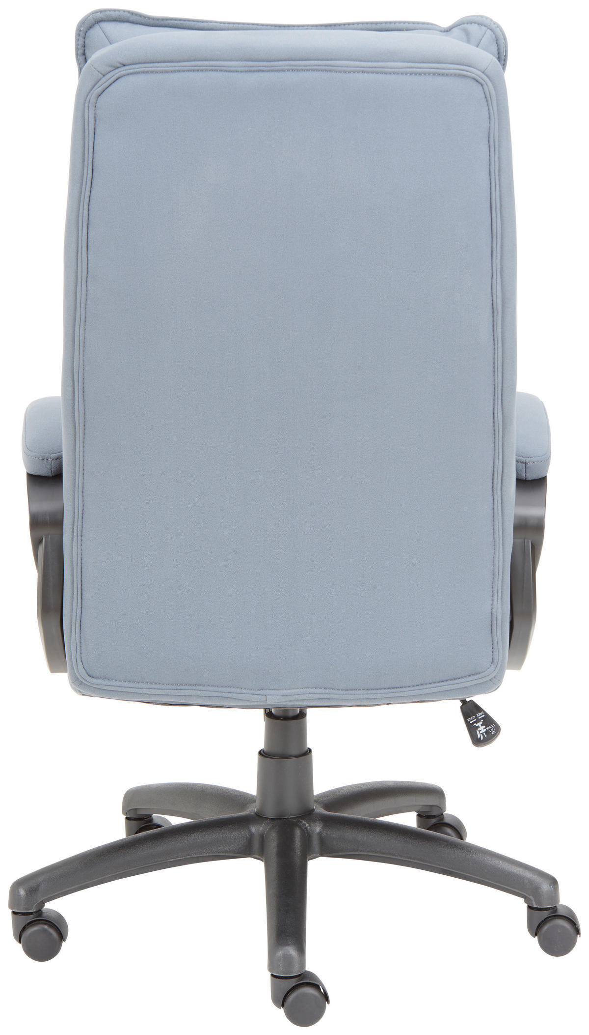 SCAUN DIRECTORIAL  in microfibră gri, negru  - negru/gri, Konventionell, plastic/metal (64/109-117/73cm) - Venda