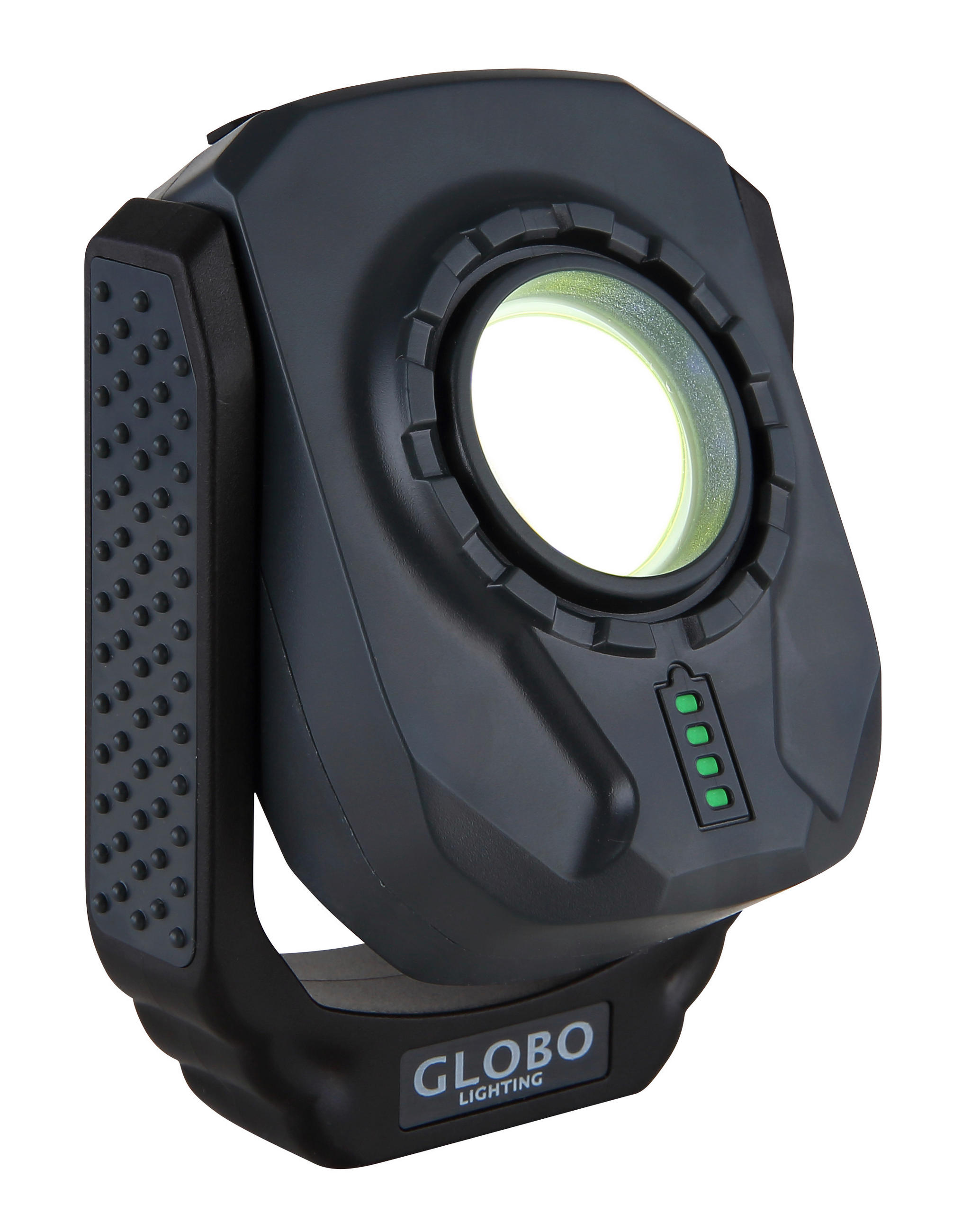 DELOVNA LED-SVETILKA - srebrne barve/črna, Basics, kovina/umetna masa (7,1/4,1/10cm)