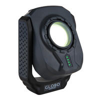 DELOVNA LED-SVETILKA - srebrne barve/črna, Basics, kovina/umetna masa (7,1/4,1/10cm)