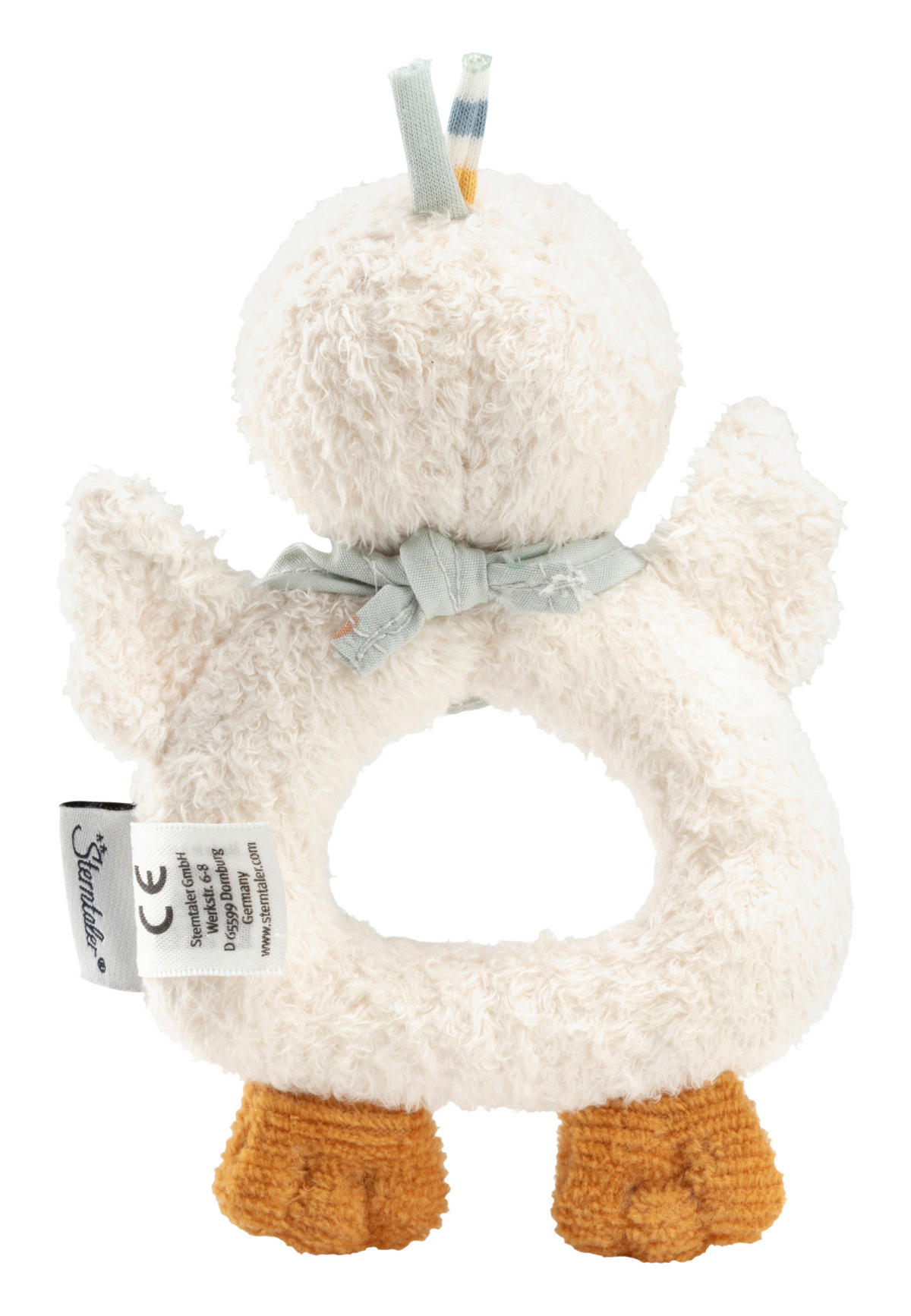 GREIFLING EDDA  - Creme, Basics, Textil (16/16/6cm) - Sterntaler