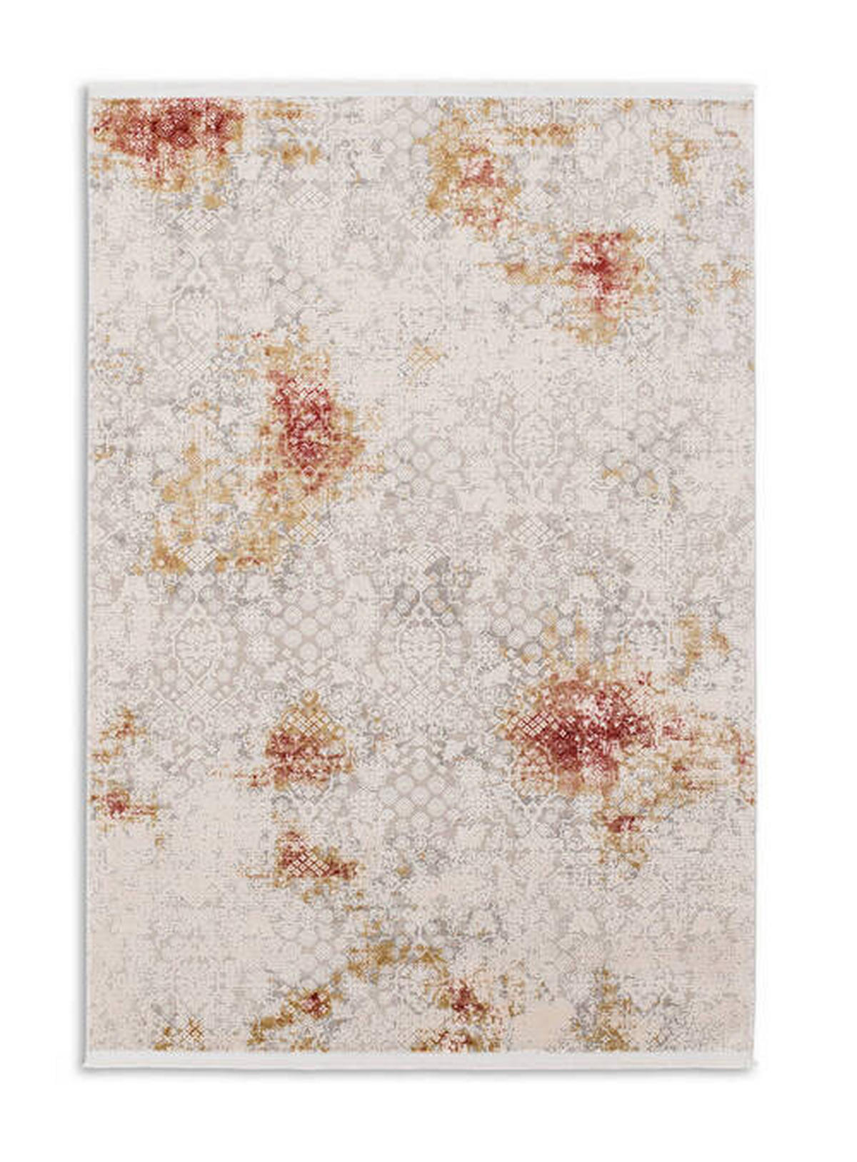 WEBTEPPICH 160/230 cm Gravina Rot, Beige  - Beige/Rot, Design, Textil (160/230cm) - Novel