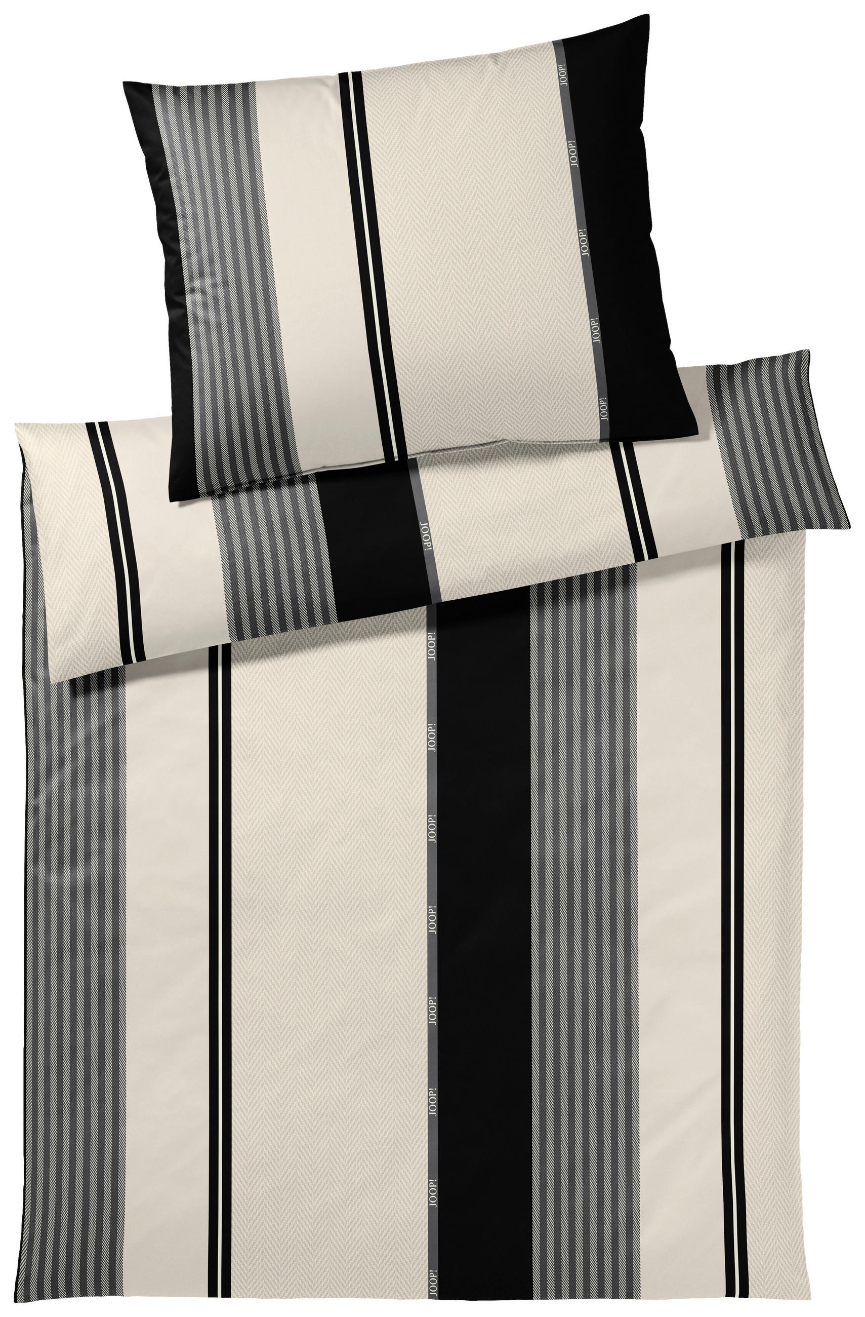 OBOUSTRANNÉ POVLEČENÍ, makosatén, černá, 140/200 cm - černá, Basics, textil (140/200cm) - Elegante