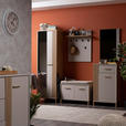 GARDEROBE 5-teilig  in 220/192,5/40 cm  - Kaschmir/Eiche Artisan, Basics, Glas/Holzwerkstoff (220/192,5/40cm) - Carryhome