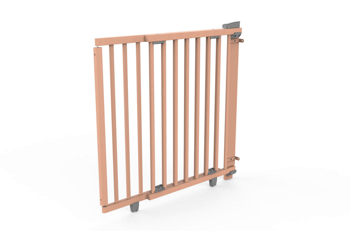 TÜRSCHUTZGITTER 133/81,5 cm  - Naturfarben, Basics, Holz (133/81,5cm) - Geuther