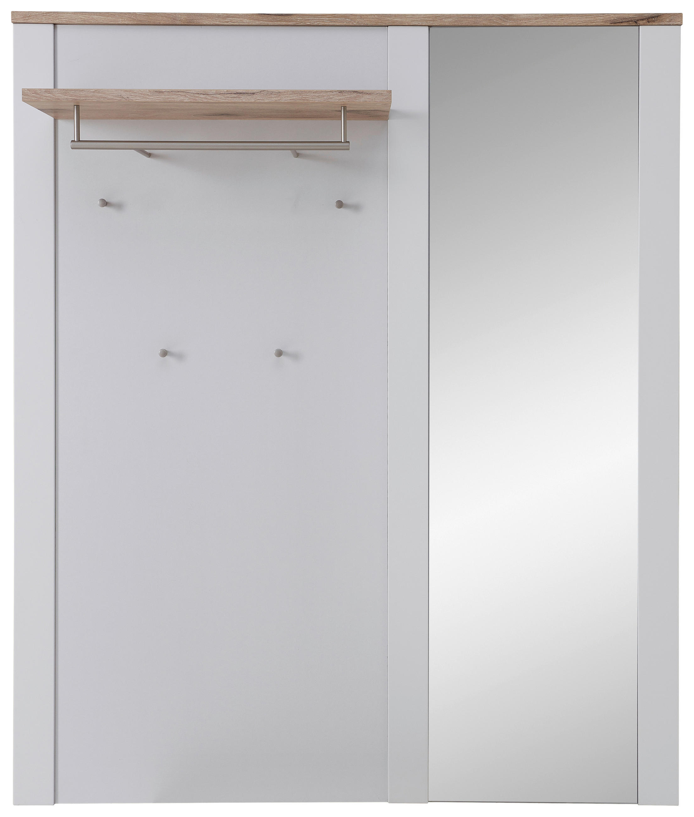 GARDEROBENPANEEL  in 130/154/30 cm  - Eichefarben/Braun, LIFESTYLE, Holzwerkstoff (130/154/30cm) - MID.YOU