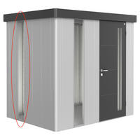 FENSTERLICHTPANEEL - Silberfarben, Design, Glas/Kunststoff (32/207/3,3cm) - Biohort