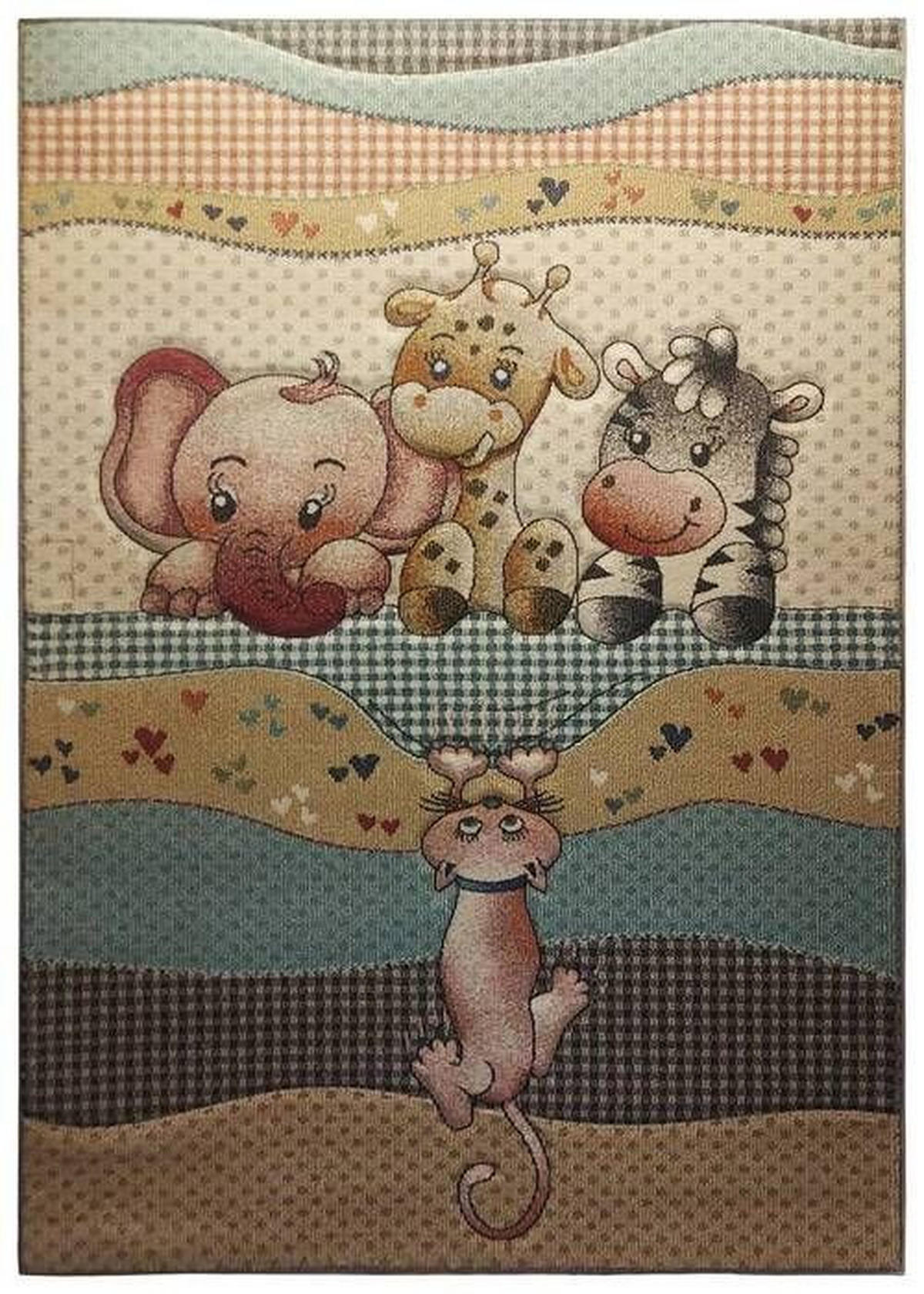 GYEREKSZŐNYEG   - bézs, Trend, textil (120/170cm) - Ben'n'jen