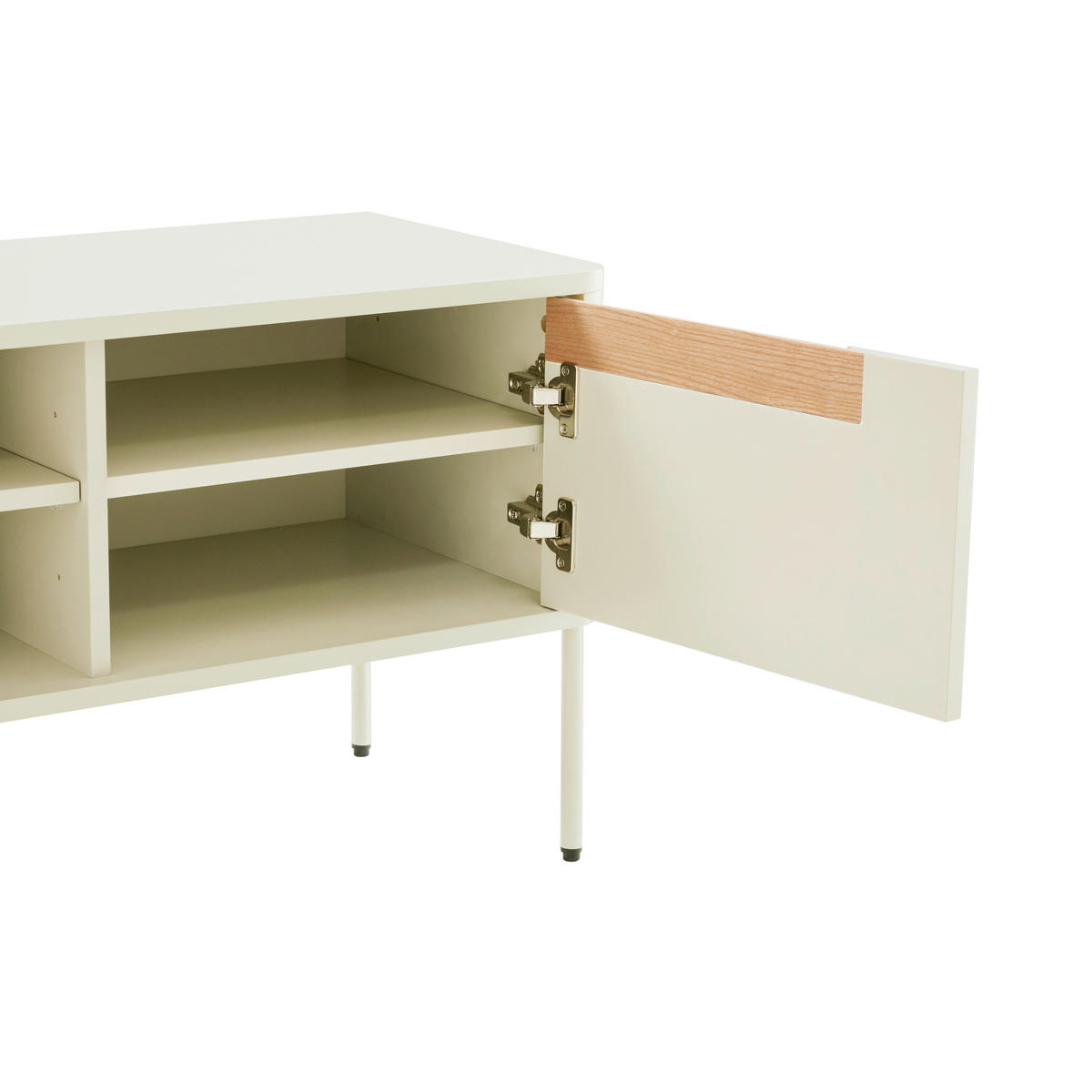 LOWBOARD 140/51/40 cm  - Eichefarben/Grauweiß, Design, Holz/Holzwerkstoff (140/51/40cm) - Carryhome