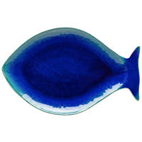 SERVIERPLATTE DORI  - Blau, Basics, Keramik (30,2/19,2/3,9cm) - Costa Nova