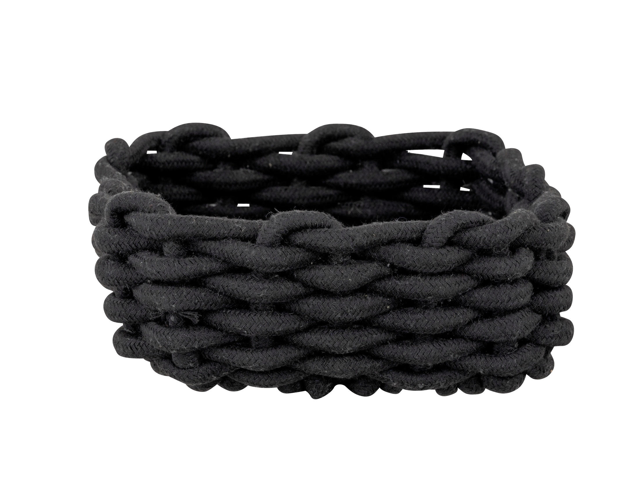 AUFBEWAHRUNGSKÖRBCHEN  - Schwarz, KONVENTIONELL, Textil (21,5/7,5/21,5cm) - Schöner Wohnen