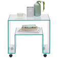 BEISTELLTISCH in Glas 40/56/52 cm  - Design, Glas (40/56/52cm) - Xora
