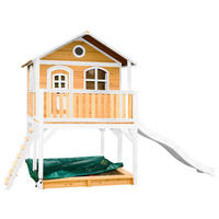 LEKSTUGA 432/293/212 cm  - vit/brun, Klassisk, trä (432/293/212cm)