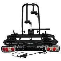 HECKTRÄGER TURIN 2X EB BLACK EDITION  - Schwarz, Konventionell, Metall (64,5/103/77,5cm) - Grundig