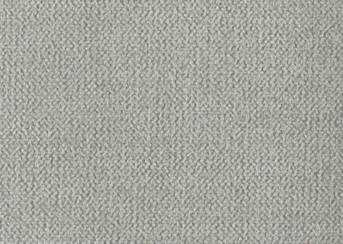 ECKSOFA in Chenille Hellgrau  240/308 cm  - Hellgrau/Schwarz, Design, Textil/Metall (240/308cm) - Xora