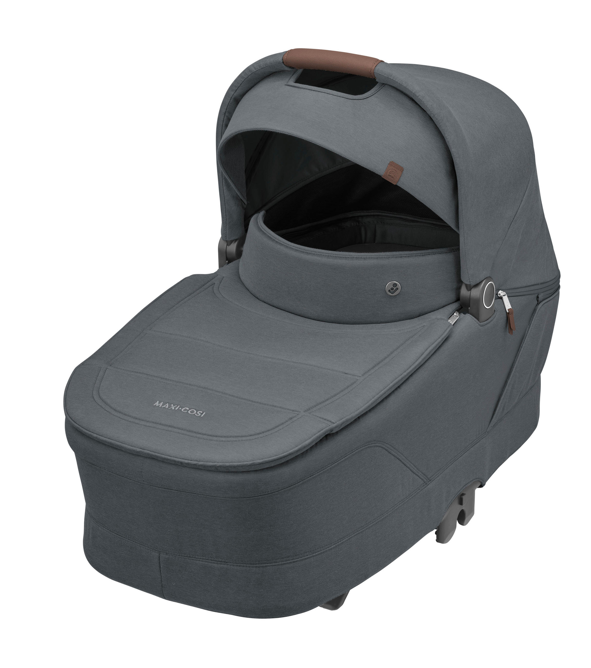 LIGGDEL Sense  - grafitfärgad, Basics, metall/textil (39,5/62/84cm) - Maxi Cosi Pro