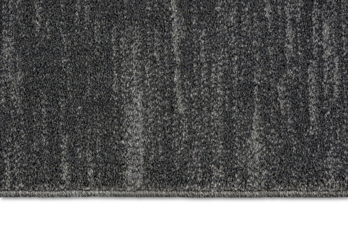 WEBTEPPICH 160/230 cm Balance Dunkelgrau  - Dunkelgrau, Basics, Textil (160/230cm) - Schöner Wohnen