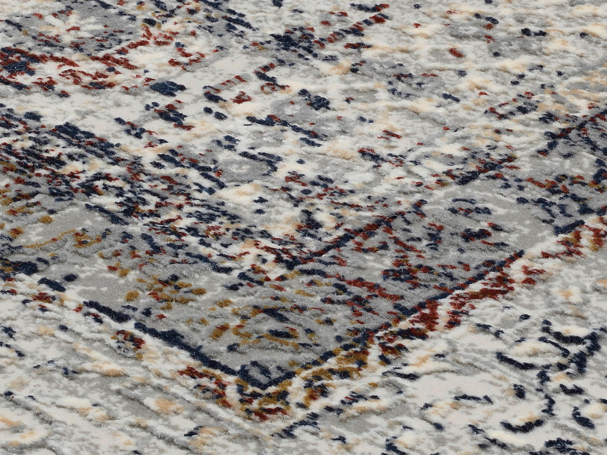WEBTEPPICH 160/230 cm Mystic Bazaar Grau, Multicolor  - Multicolor/Grau, Design, Textil (160/230cm) - Dieter Knoll