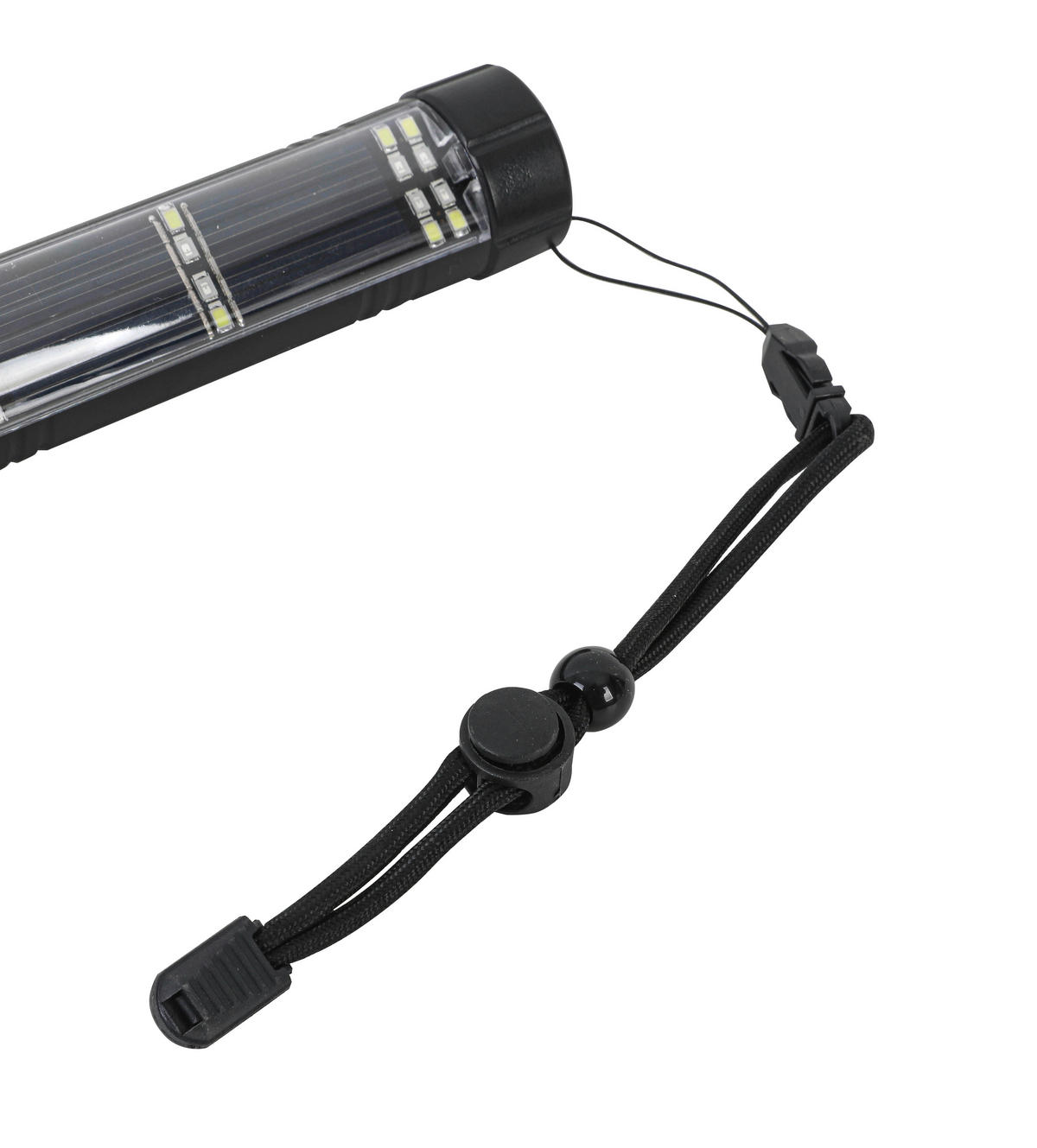 ELEMLÁMPA - fekete/áttetsző, Basics, műanyag/fém (20/3,2/4,5cm) - Boxxx