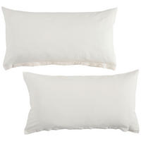KISSENHÜLLEN-SET Nigiri 40/80 cm  - Weiß, Basics, Textil (40/80cm) - Bio:Vio