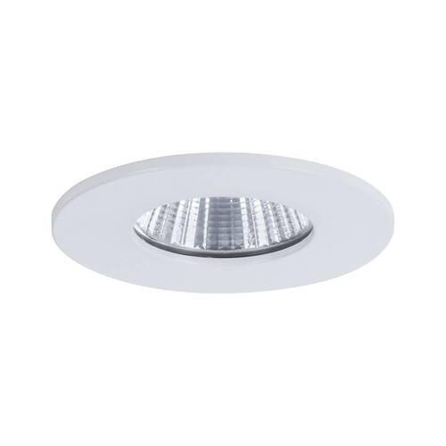 LED-EINBAUSPOT Calla 8 cm  - Weiß, Design, Kunststoff/Metall (8cm) - Paulmann