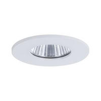 LED-EINBAUSPOT Calla 8 cm  - Weiß, Design, Kunststoff/Metall (8cm) - Paulmann
