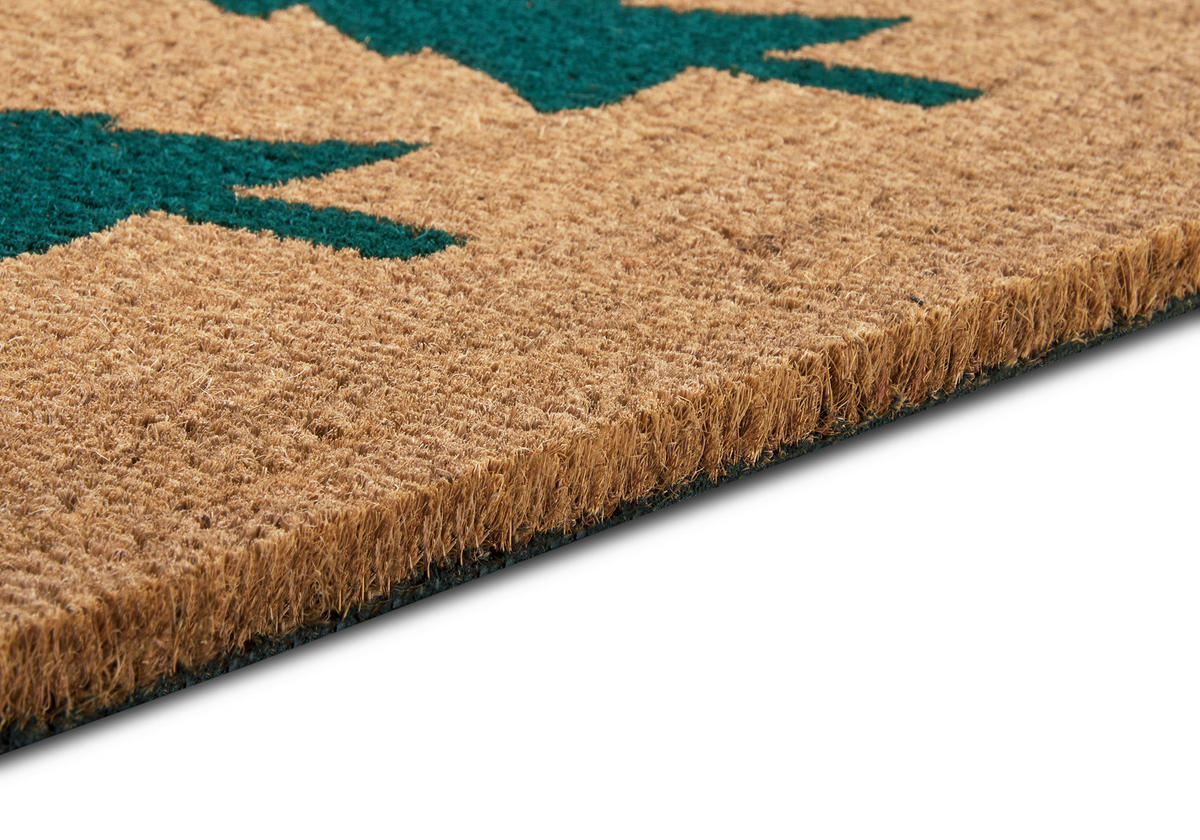 KOKOSMATTE 45/75 cm Mix Mats  - Hellbraun/Dunkelgrün, Basics, Naturmaterialien/Kunststoff (45/75cm) - Esposa