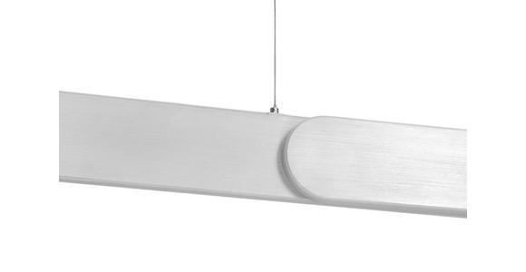LED-HÄNGELEUCHTE 115/7,5/150 cm  - Silberfarben, Design, Metall (115/7,5/150cm) - Dieter Knoll