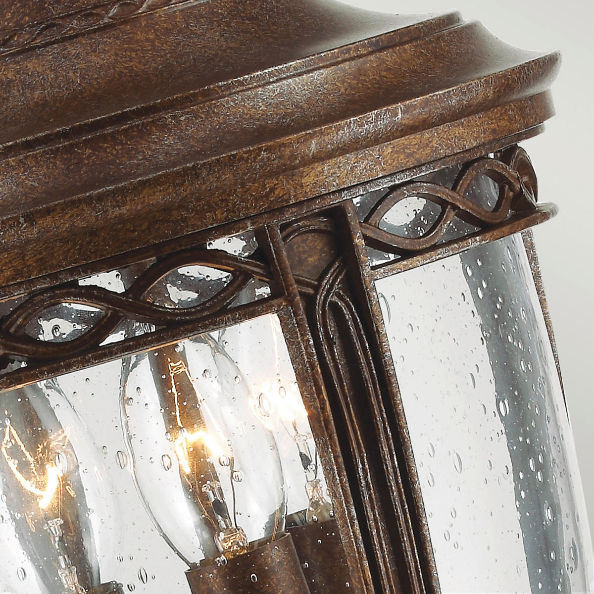 POLLERLEUCHTE Elstead English Bridle 21.6/55.3 cm   - Bronzefarben, Basics, Glas/Metall (21.6/55.3cm) - Elstead Lighting