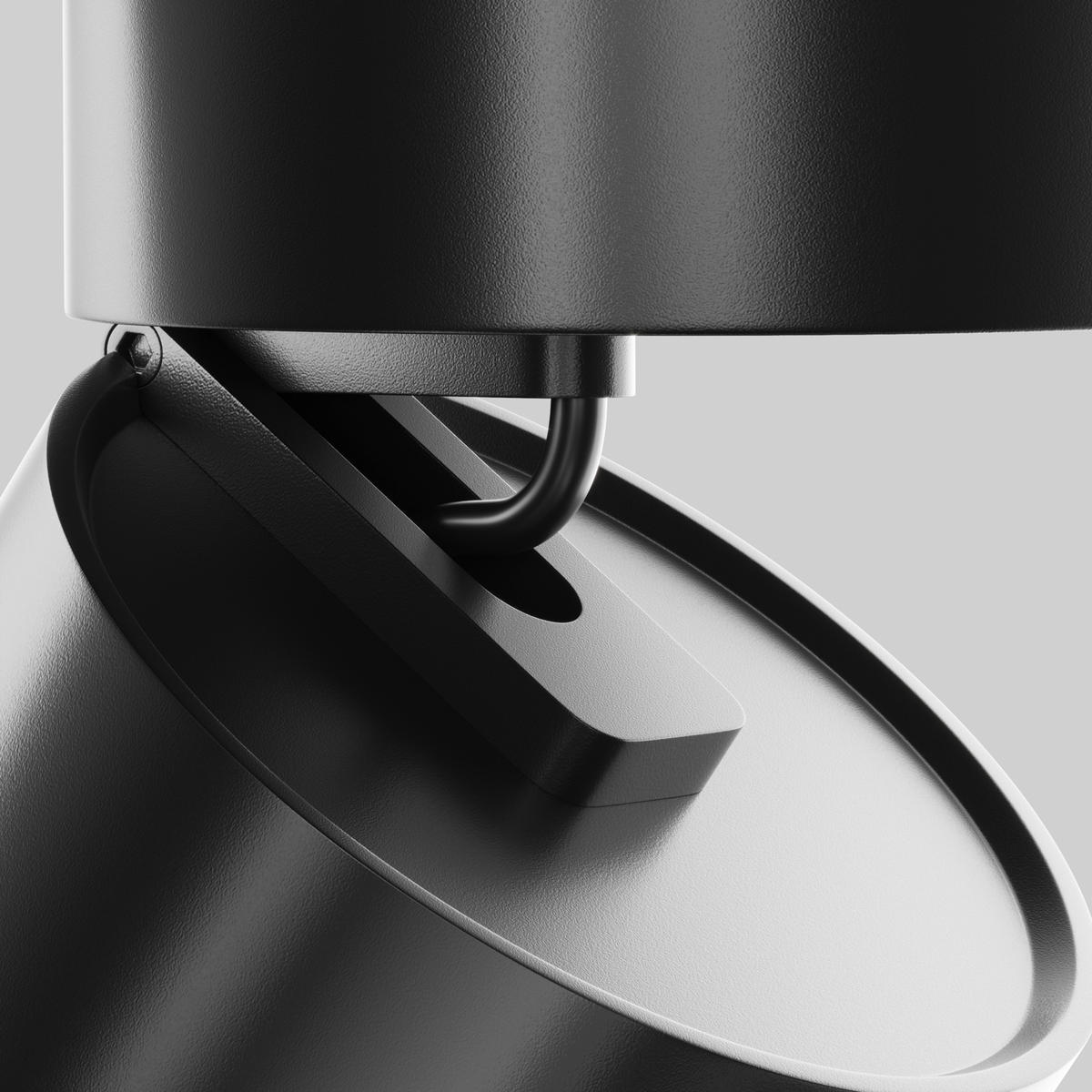 DECKENLEUCHTE  8,5/8 cm    - Schwarz, Basics, Metall (8,5/8cm) - MAYTONI