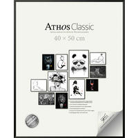 BILDERRAHMEN - Schwarz, Basics, Papier/Holzwerkstoff (40/50/1,8cm)