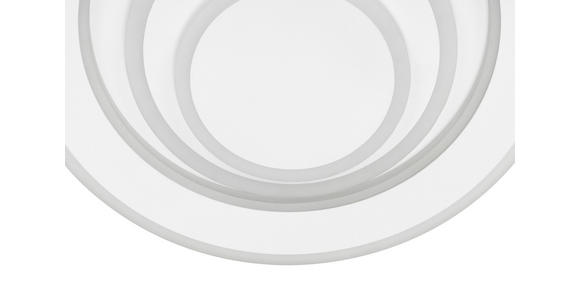 LED-DECKENLEUCHTE 30/6,5 cm   - Weiß, Basics, Kunststoff/Metall (30/6,5cm) - Novel