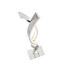 LED-STEHLEUCHTE - Nickelfarben, Design, Metall (28/138,5cm) LED-STEHLEUCHTE - Nickelfarben, Design, Metall (28/138,5cm)