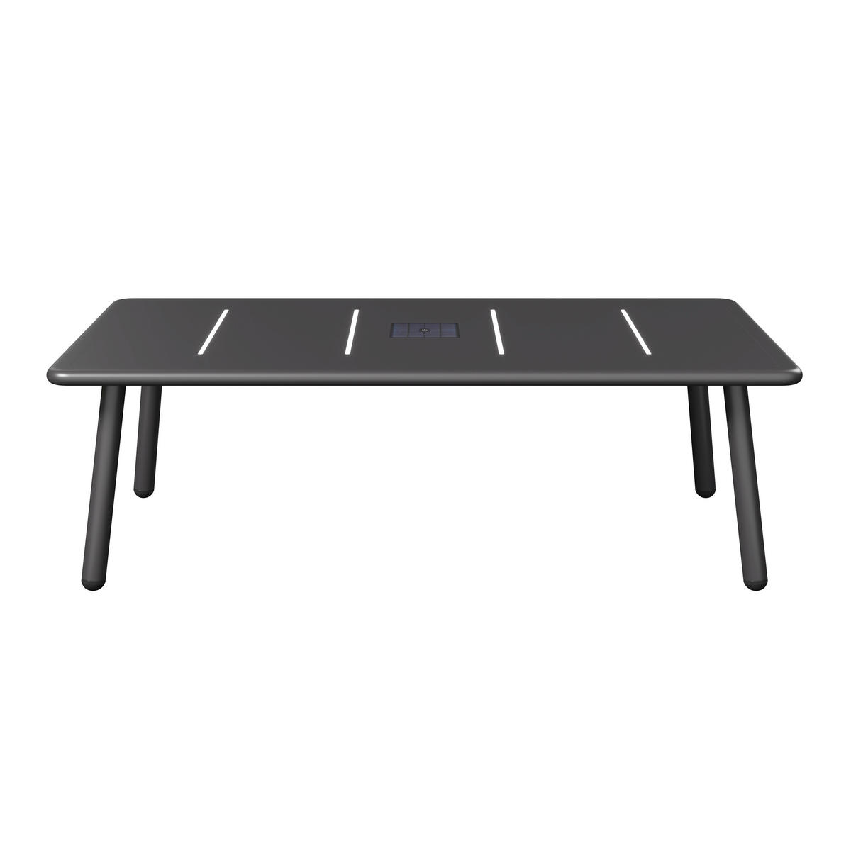 LOUNGETISCH 120/60/35 cm Metall  - Anthrazit, Basics, Metall (120/60/35cm) - Ambia Garden