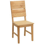 STUHL  in Holz  - Eichefarben, KONVENTIONELL, Holz (43/94,5/50cm) - Linea Natura