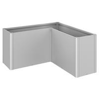 HOCHBEET Belvedere  - Silberfarben, Basics, Metall (152/152cm) - Biohort