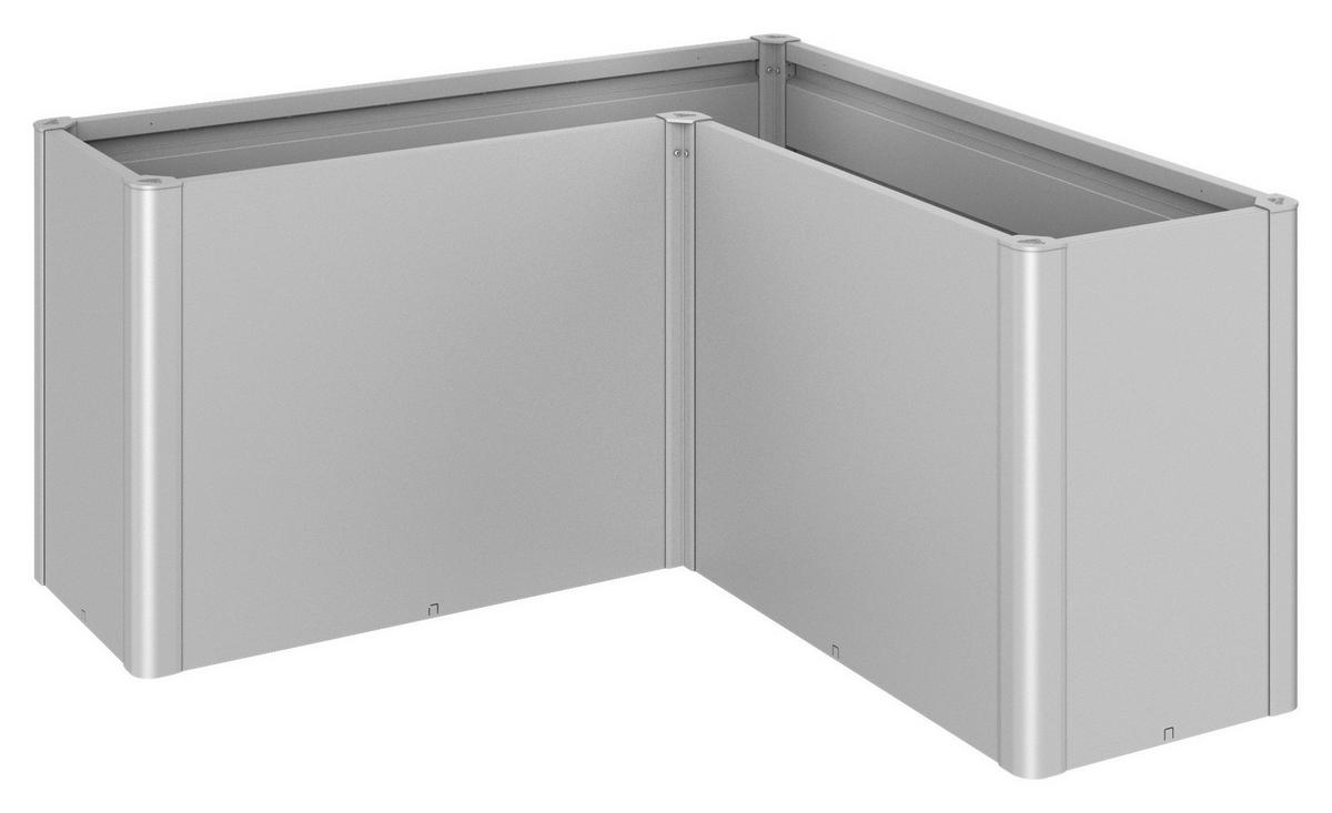HOCHBEET Belvedere  - Silberfarben, Basics, Metall (152/152cm) - Biohort