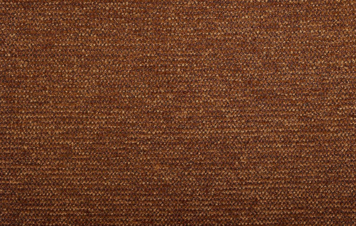 ECKSOFA in Webstoff Braun  - Schwarz/Braun, Design, Textil/Metall (187/298cm) - Stylife