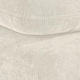 ECKSOFA Creme Chenille Rückenkissen, Bettkasten, Schlaffunktion, Rücken echt, Armteilverstellung, Liegefläche im Originalstoff  - Silberfarben/Creme, KONVENTIONELL, Holz/Textil (187/293cm) - Carryhome
