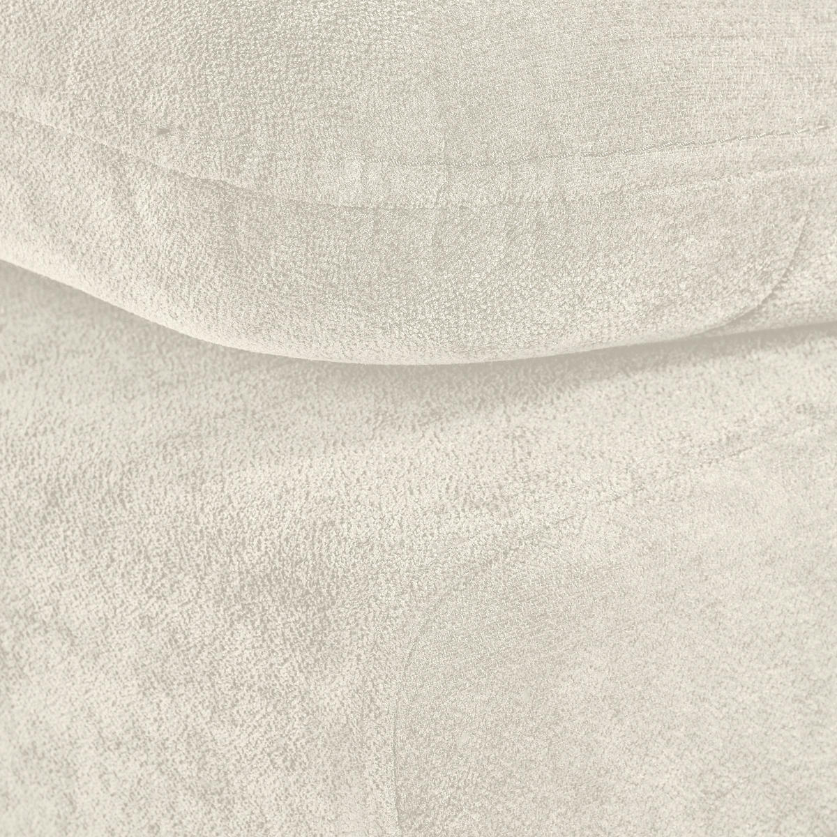 ECKSOFA Creme Chenille  - Silberfarben/Creme, KONVENTIONELL, Holz/Textil (187/293cm) - Carryhome