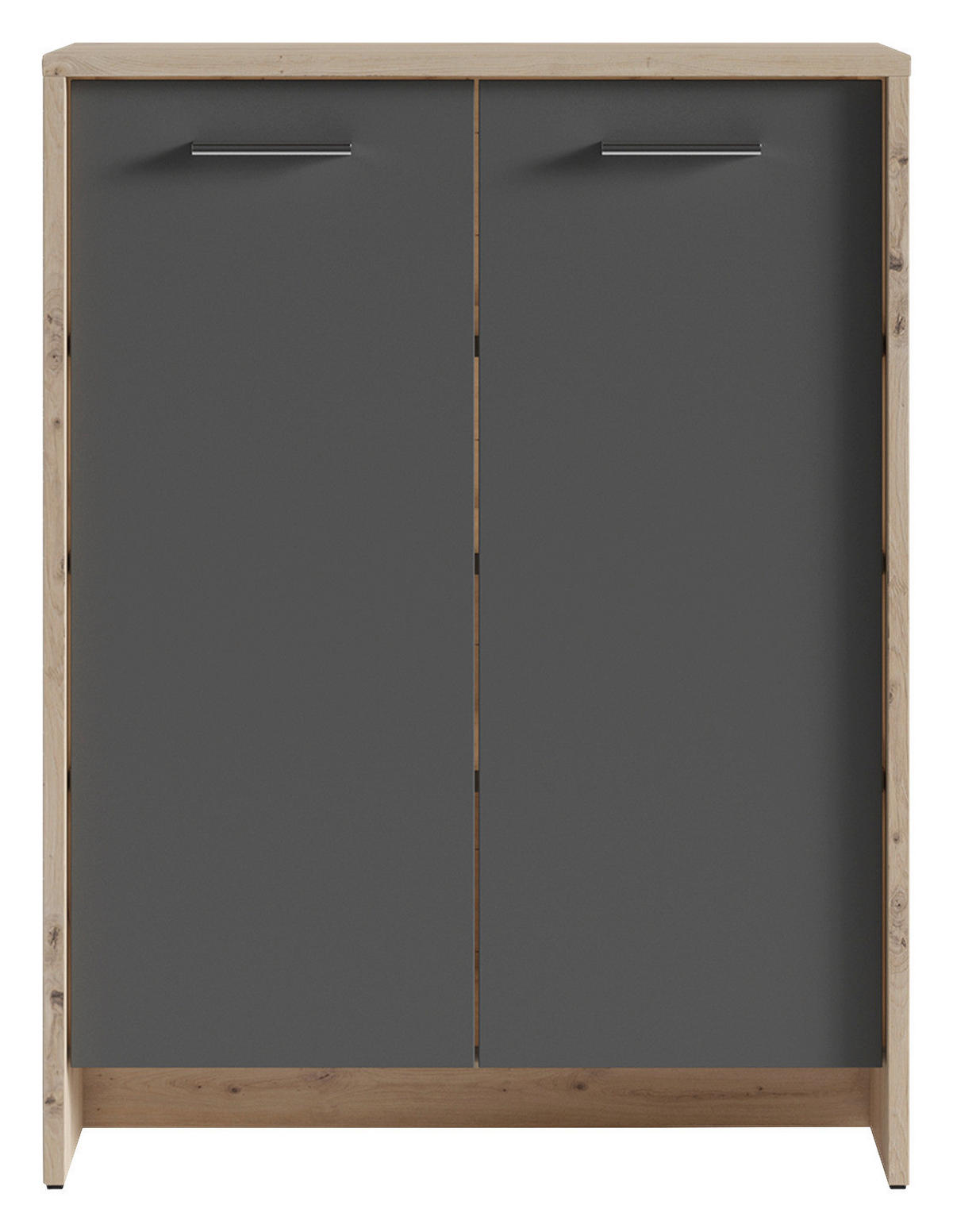 GARDEROBE 4-teilig  in 40/184/35 cm  - Anthrazit/Eiche Artisan, Design, Holzwerkstoff (40/184/35cm) - MID.YOU