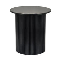 BEISTELLTISCH 40/40/41 cm Schwarz rund  - Schwarz, Design, Holzwerkstoff (40/40/41cm) - Xora